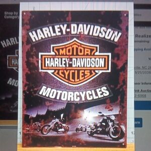 Harley-Davidson Metal Sign 10×13"